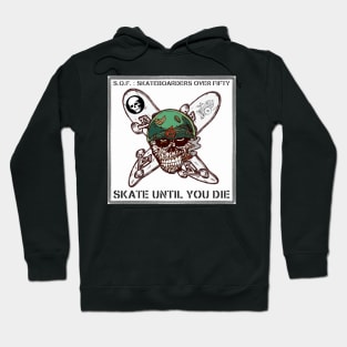 Skateboarders Over 50 Hoodie